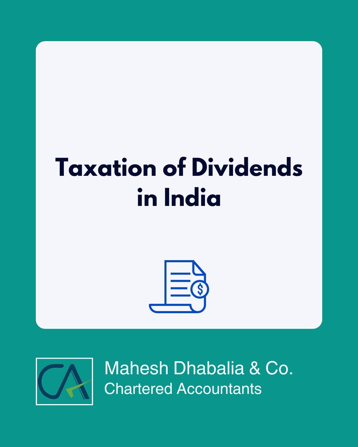 𝐔𝐧𝐝𝐞𝐫𝐬𝐭𝐚𝐧𝐝𝐢𝐧𝐠 𝐭𝐡𝐞 𝐓𝐚𝐱𝐚𝐭𝐢𝐨𝐧 𝐨𝐟 𝐃𝐢𝐯𝐢𝐝𝐞𝐧𝐝 𝐈𝐧𝐜𝐨𝐦𝐞.