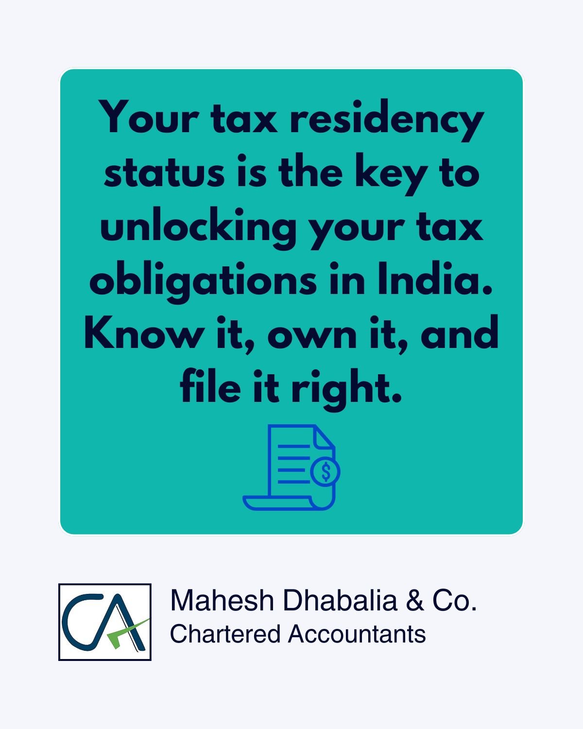 Read more about the article Tax Residency Status